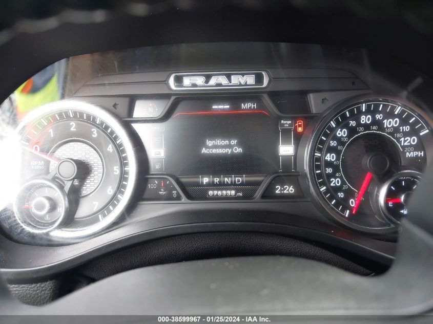 2020 RAM 1500 LONE STAR  4X2 5'7 BOX - 1C6RREFT0LN354028