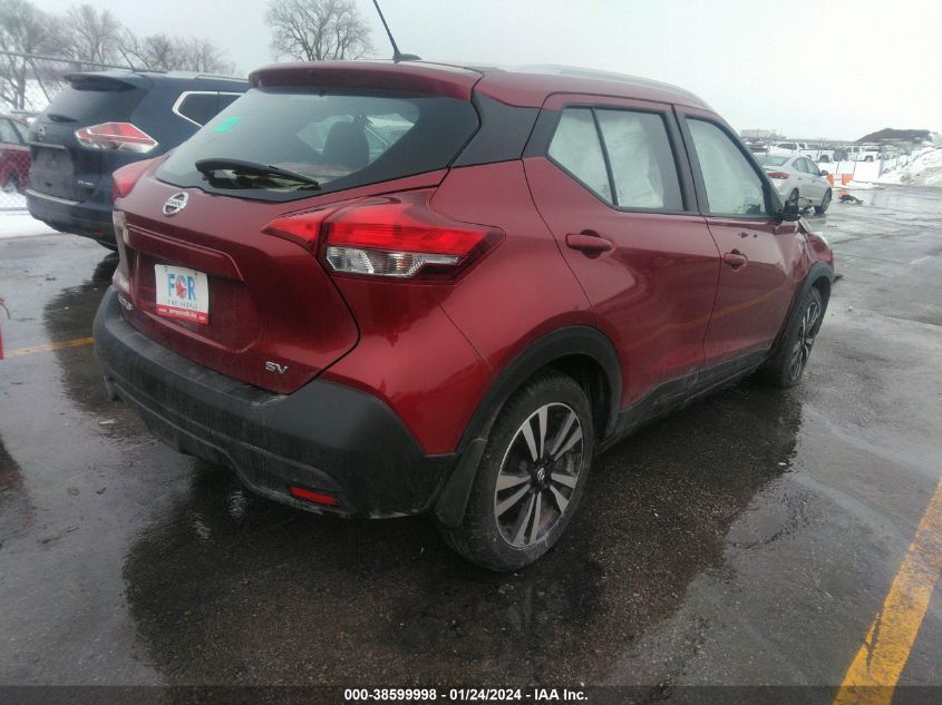 2018 NISSAN KICKS SV - 3N1CP5CU6JL520019