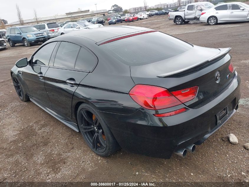 2014 BMW M6 GRAN COUPE - WBS6C9C59EDV73906