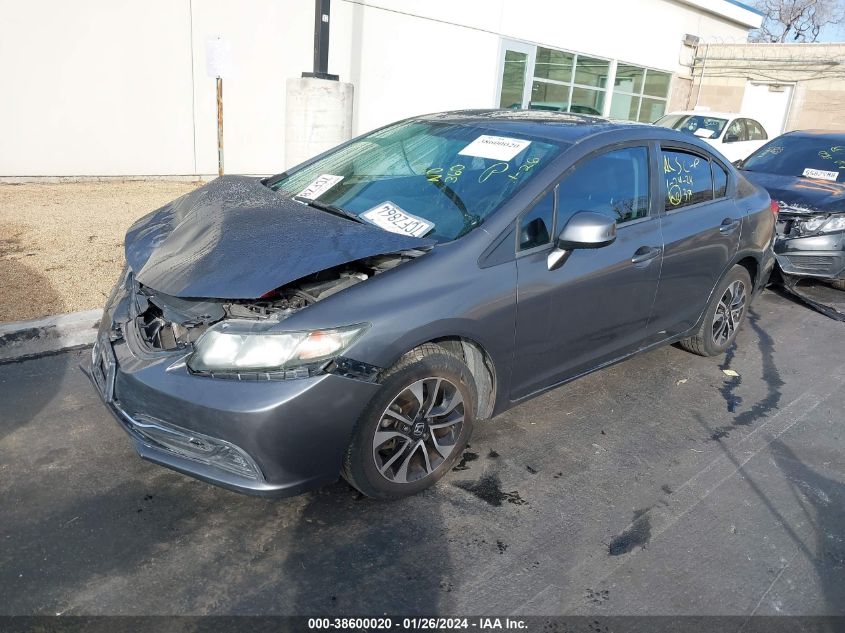 2013 HONDA CIVIC EX - 19XFB2F86DE283627