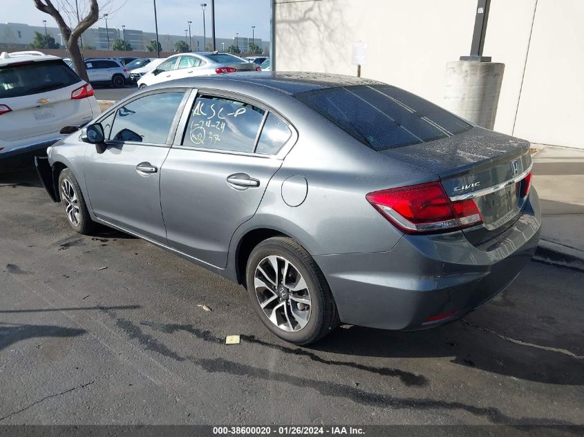 2013 HONDA CIVIC EX - 19XFB2F86DE283627