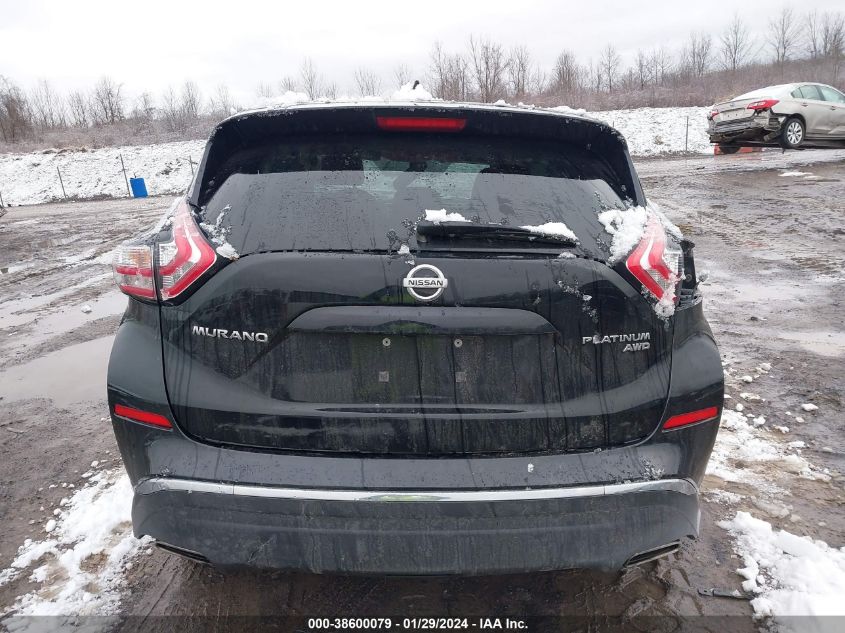 2016 NISSAN MURANO PLATINUM - 5N1AZ2MH7GN160634