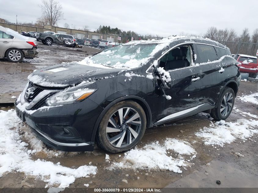 2016 NISSAN MURANO PLATINUM - 5N1AZ2MH7GN160634