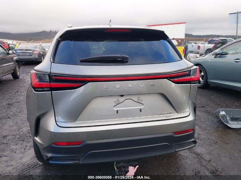 2022 LEXUS NX 350 PREMIUM 2T2GGCEZ6NC007644
