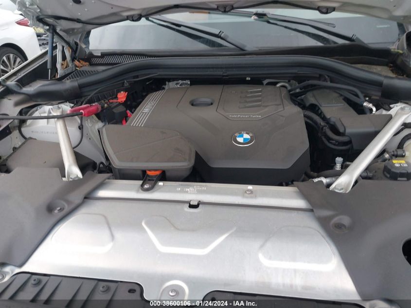 2022 BMW X3 SDRIVE30I - 5UX43DP02N9L60006