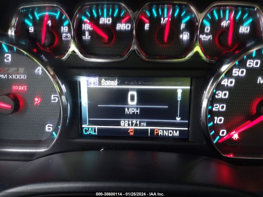 2015 CHEVROLET SILVERADO 1500 2LZ - 3GCUKSEC8FG281091