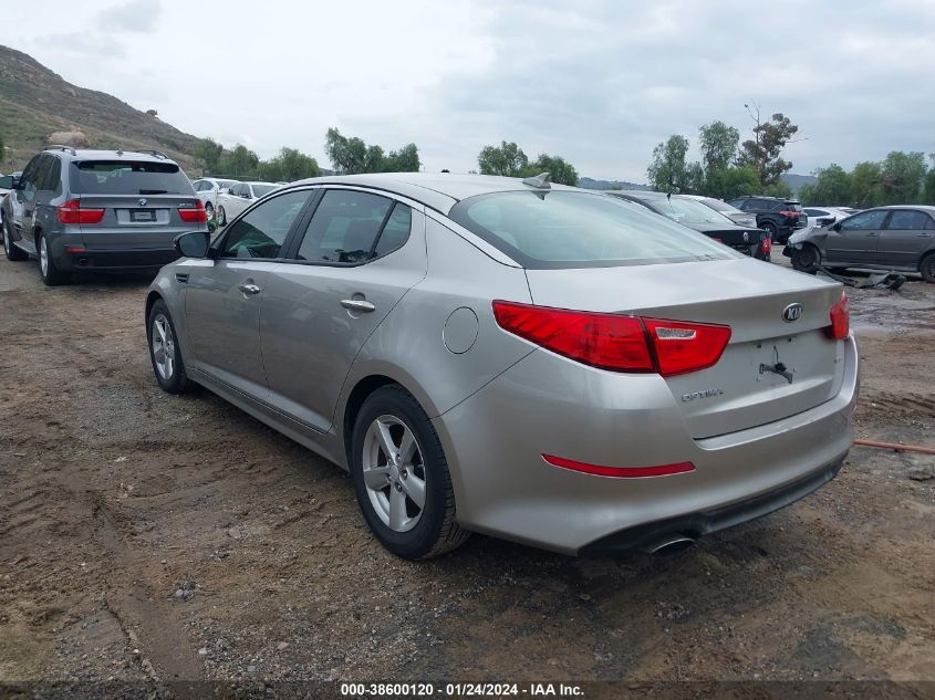 2015 KIA OPTIMA LX - 5XXGM4A70FG370071