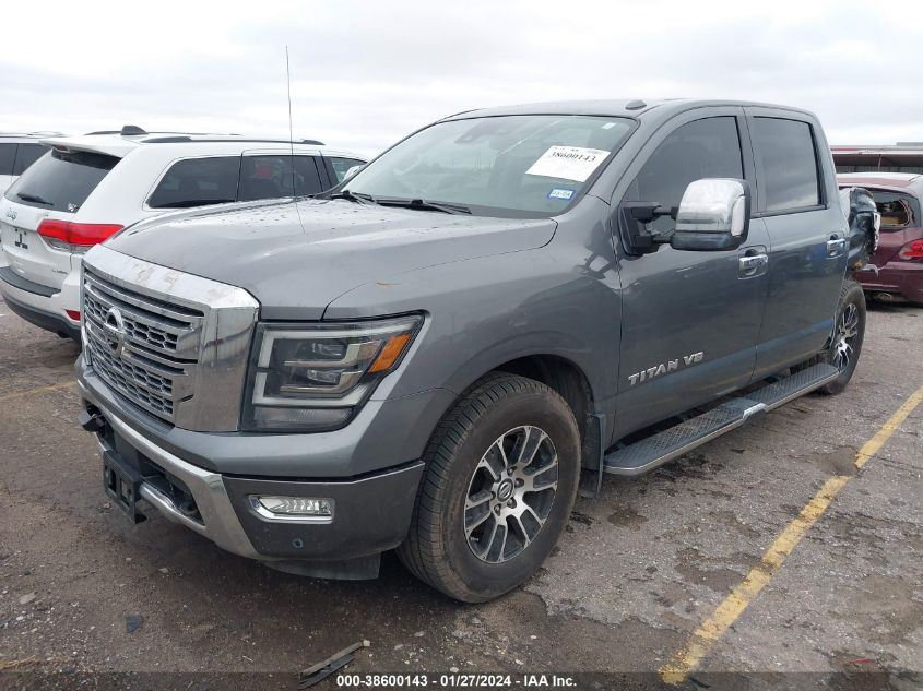 2020 NISSAN TITAN SV/SL/PLATINUM RESERVE - 1N6AA1EF9LN506855