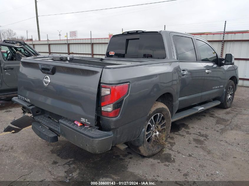 2020 NISSAN TITAN SV/SL/PLATINUM RESERVE - 1N6AA1EF9LN506855