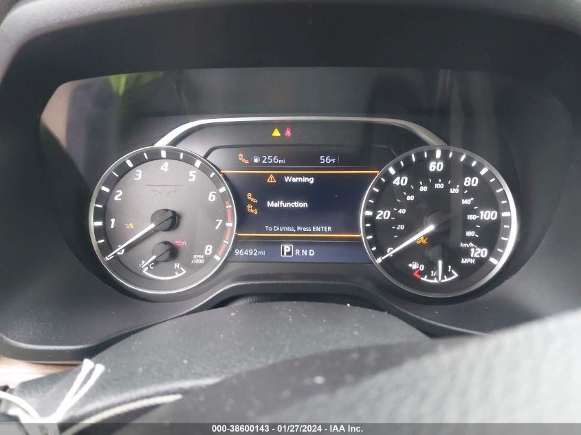 2020 NISSAN TITAN SV/SL/PLATINUM RESERVE - 1N6AA1EF9LN506855