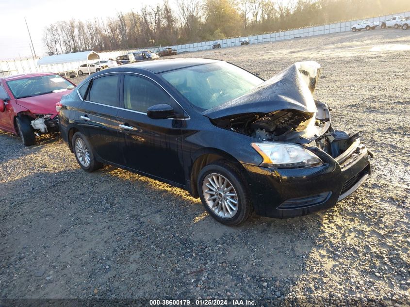 2015 NISSAN SENTRA S/SV/SR/SL - 3N1AB7AP8FY216523