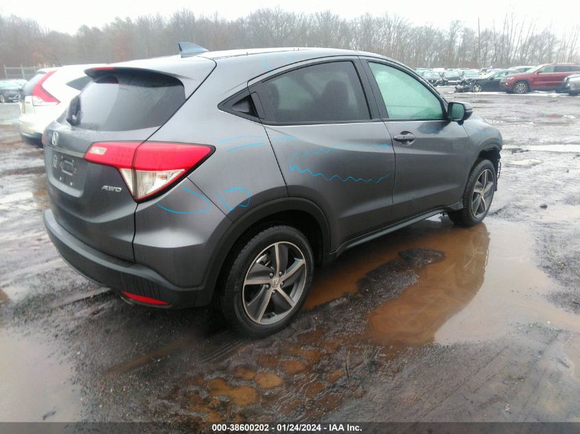 2022 HONDA HR-V AWD EX - 3CZRU6H50NM710318