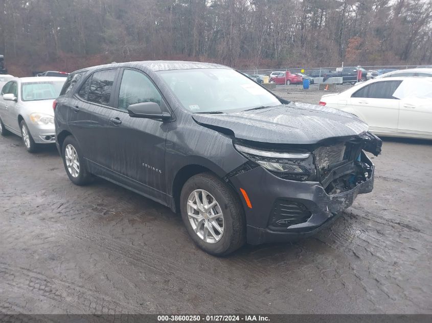 2022 CHEVROLET EQUINOX AWD LS - 3GNAXSEV6NS145549