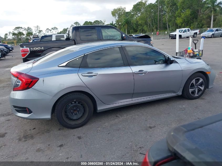 2020 HONDA CIVIC LX - 19XFC2F62LE015037