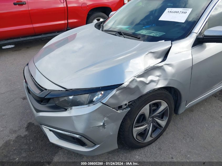 2020 HONDA CIVIC LX - 19XFC2F62LE015037
