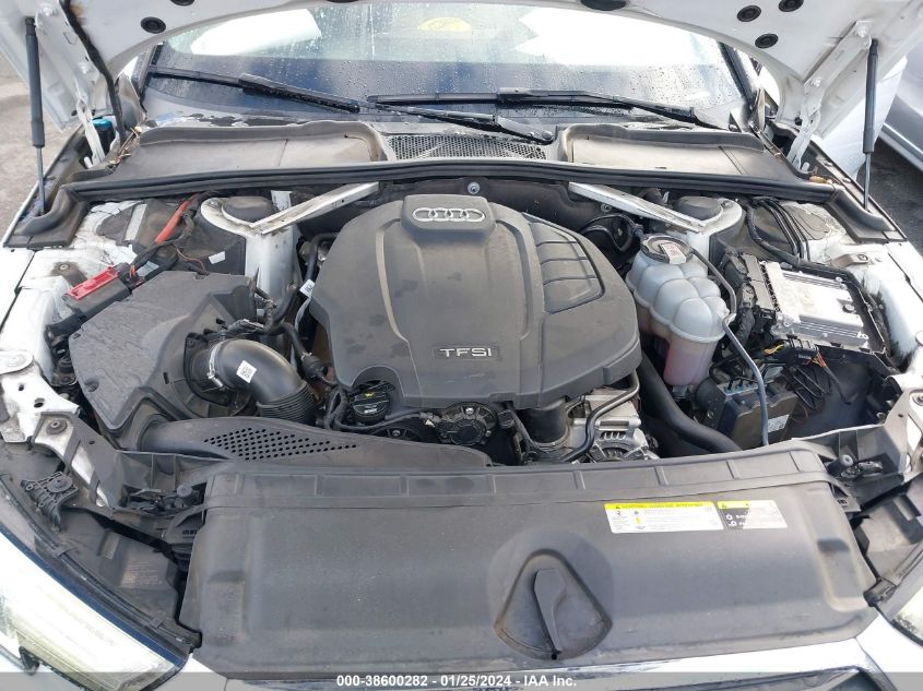 2018 AUDI A4 2.0T TECH ULTRA PREMIUM/2.0T ULTRA PREMIUM - WAULMAF45JA044294