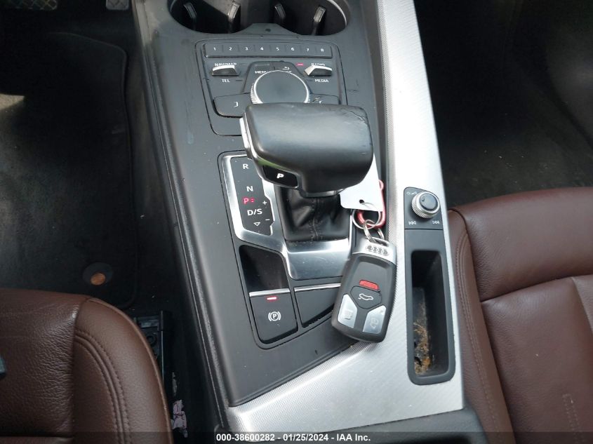 2018 AUDI A4 2.0T TECH ULTRA PREMIUM/2.0T ULTRA PREMIUM - WAULMAF45JA044294