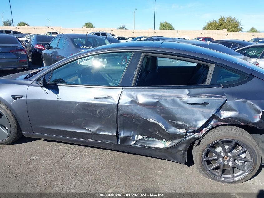 2021 TESLA MODEL 3 STANDARD RANGE PLUS REAR-WHEEL DRIVE - 5YJ3E1EA5MF875961