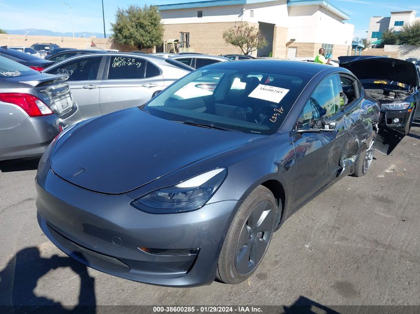 2021 TESLA MODEL 3 STANDARD RANGE PLUS REAR-WHEEL DRIVE - 5YJ3E1EA5MF875961