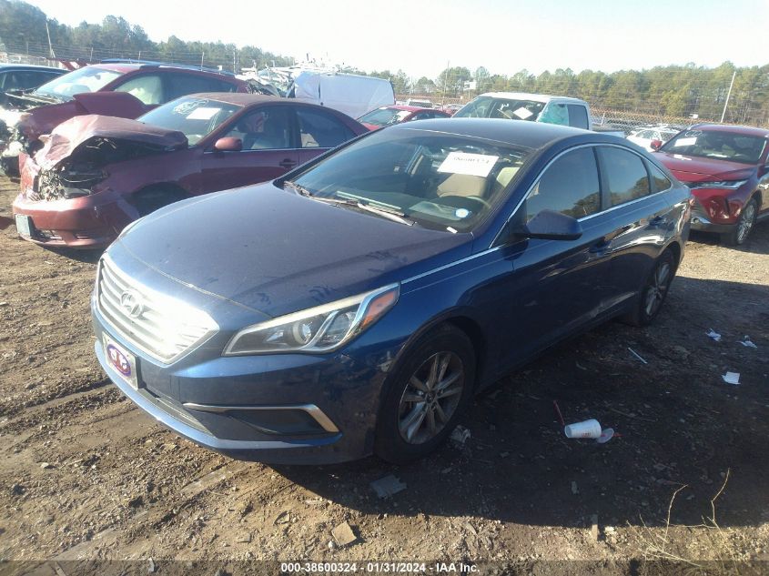 2016 HYUNDAI SONATA SE - 5NPE24AF8GH264462