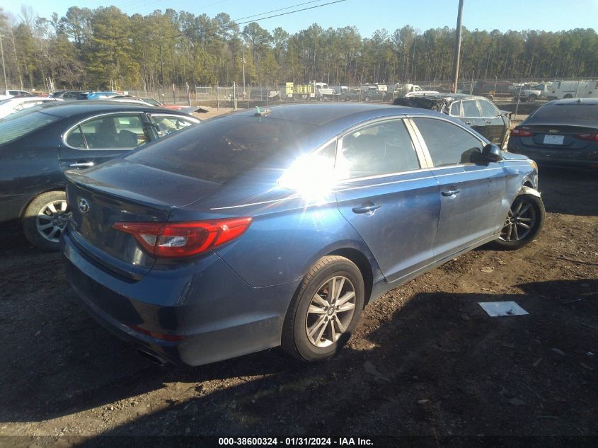 2016 HYUNDAI SONATA SE - 5NPE24AF8GH264462