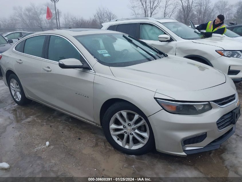 2016 CHEVROLET MALIBU LT - 1G1ZE5ST4GF32812