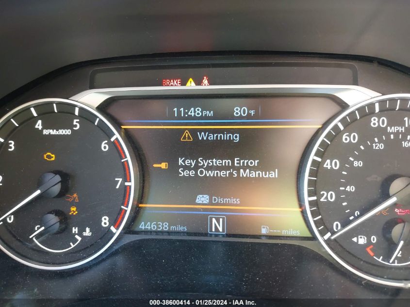 2020 NISSAN ALTIMA SR - 1N4AL4CV8LC148173