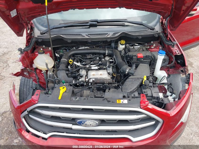 2019 FORD ECOSPORT SE - MAJ3S2GE2KC251744
