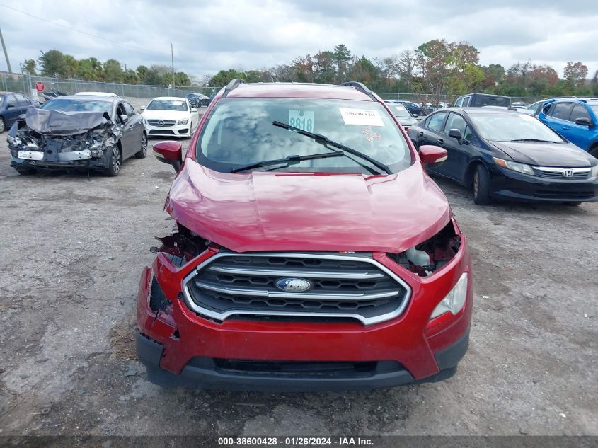 2019 FORD ECOSPORT SE - MAJ3S2GE2KC251744