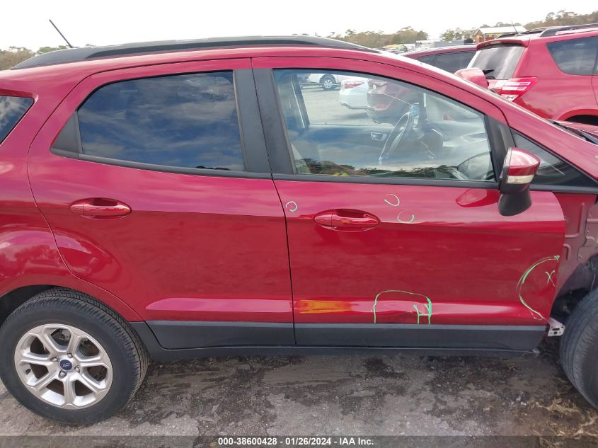 2019 FORD ECOSPORT SE - MAJ3S2GE2KC251744