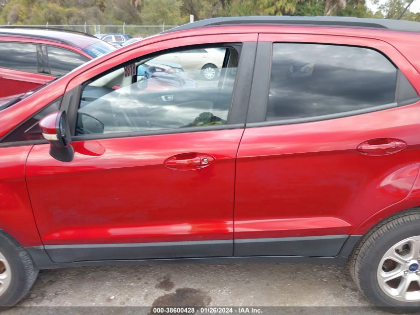 2019 FORD ECOSPORT SE - MAJ3S2GE2KC251744