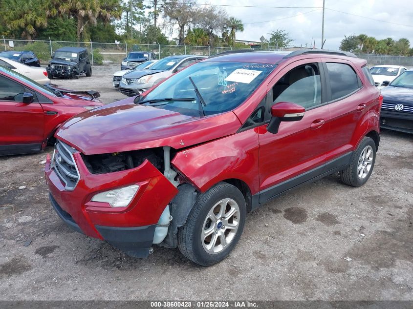 2019 FORD ECOSPORT SE - MAJ3S2GE2KC251744