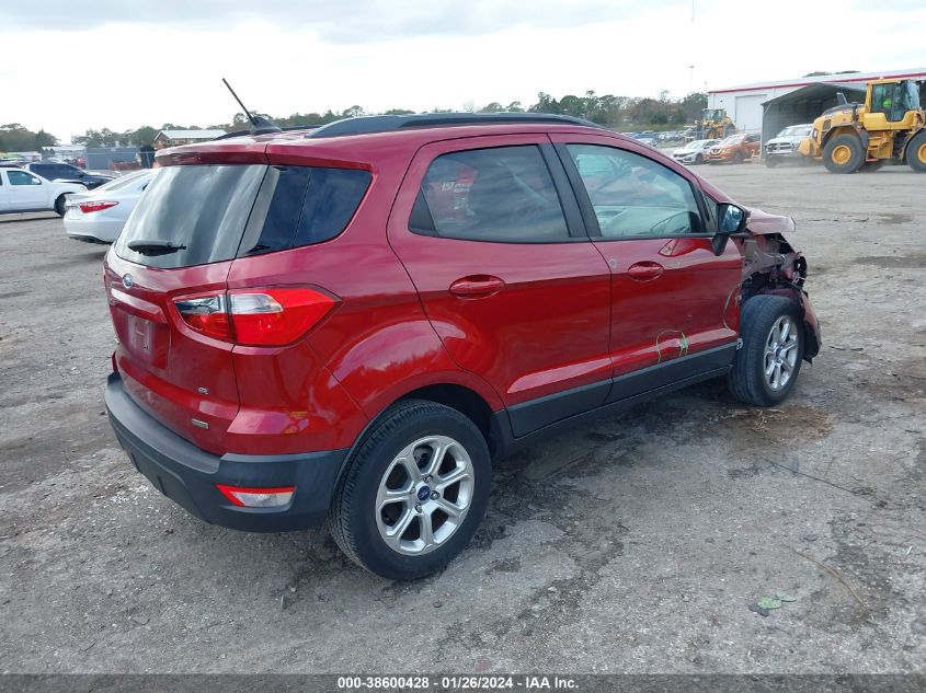 2019 FORD ECOSPORT SE - MAJ3S2GE2KC251744