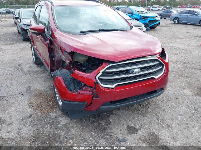 2019 FORD ECOSPORT SE - MAJ3S2GE2KC251744