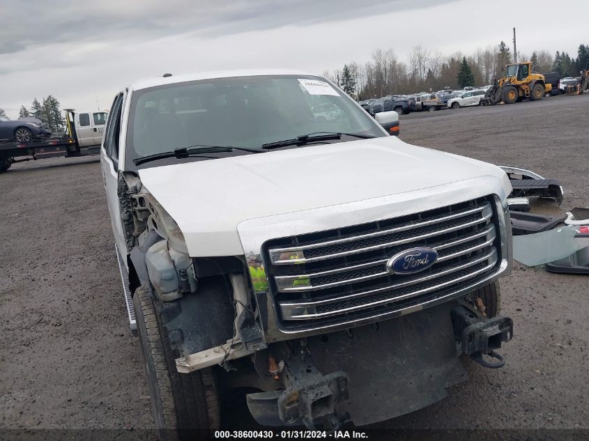 2013 FORD F-150 LARIAT - 1FTFW1EF1DFC58493