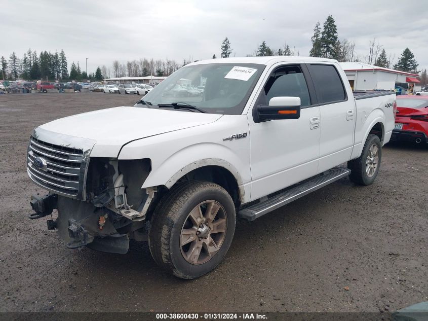 2013 FORD F-150 LARIAT - 1FTFW1EF1DFC58493