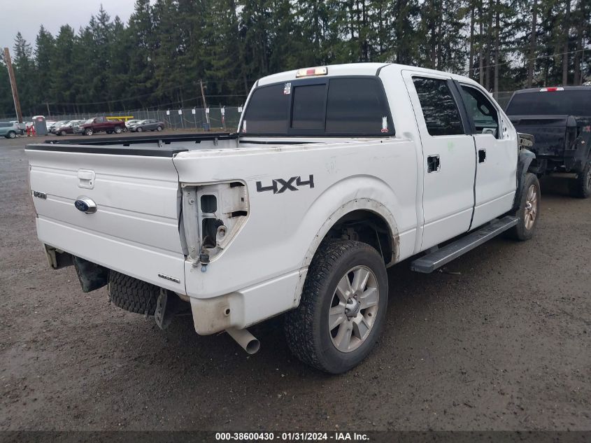 2013 FORD F-150 LARIAT - 1FTFW1EF1DFC58493