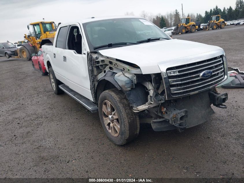 2013 FORD F-150 LARIAT - 1FTFW1EF1DFC58493