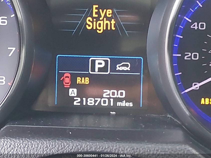2017 SUBARU OUTBACK 3.6R TOURING - 4S4BSETC0H3415105