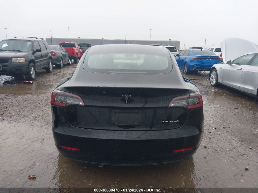 2020 TESLA MODEL 3 LONG RANGE DUAL MOTOR ALL-WHEEL DRIVE - 5YJ3E1EB2LF790227