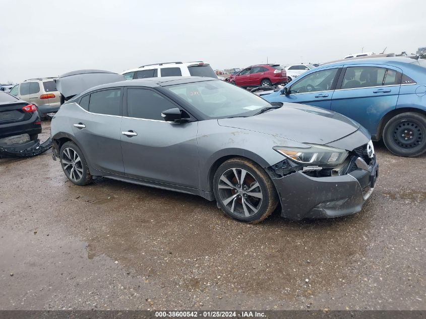2016 NISSAN MAXIMA 3.5S/SV/SL/SR/PLAT - 1N4AA6AP6GC403284