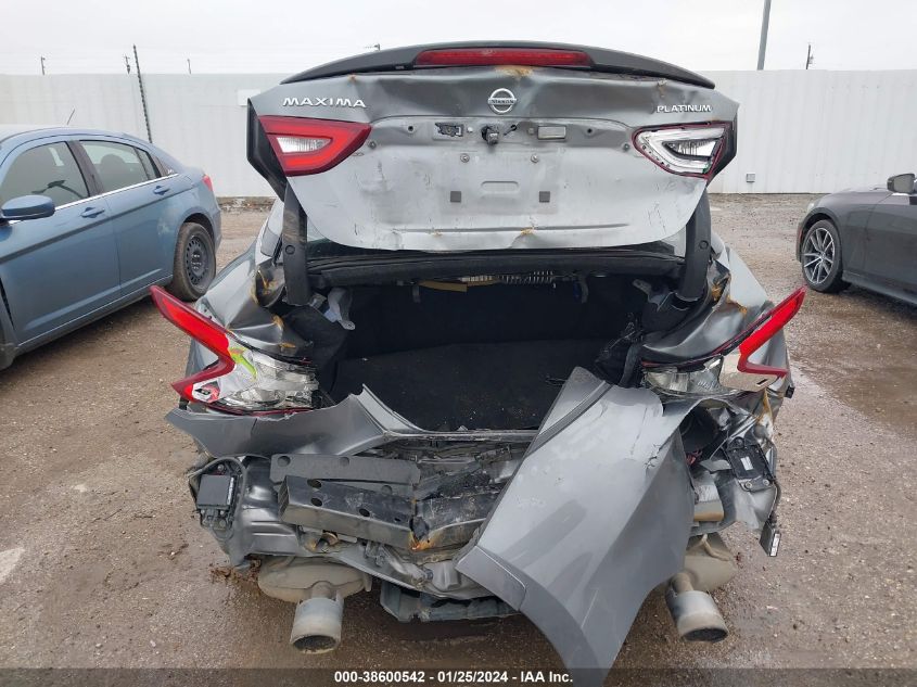 2016 NISSAN MAXIMA 3.5S/SV/SL/SR/PLAT - 1N4AA6AP6GC403284