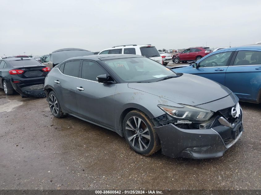 2016 NISSAN MAXIMA 3.5S/SV/SL/SR/PLAT - 1N4AA6AP6GC403284