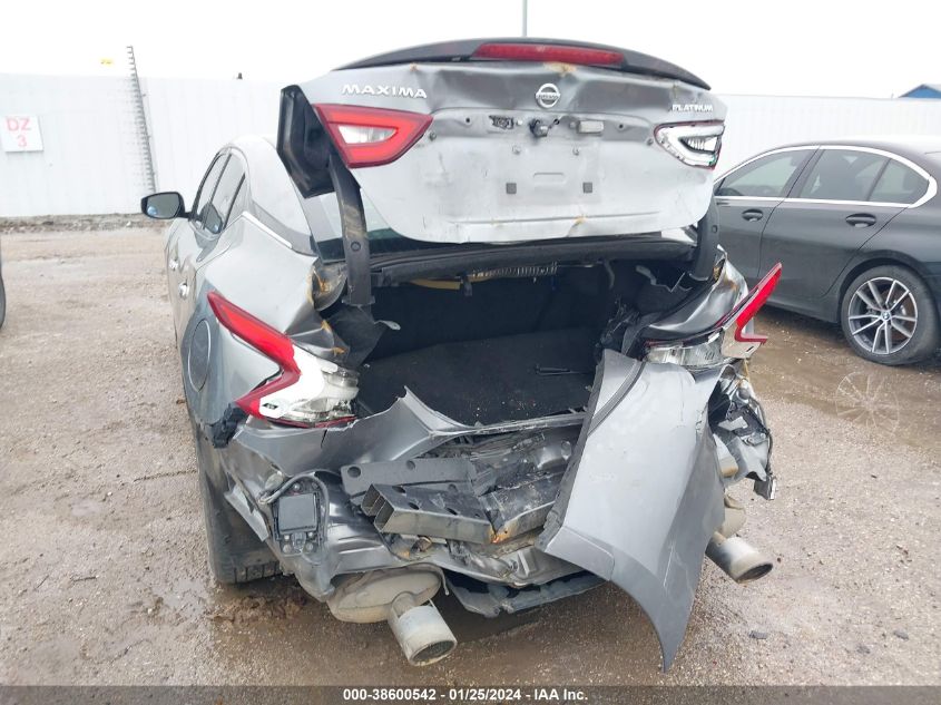 2016 NISSAN MAXIMA 3.5S/SV/SL/SR/PLAT - 1N4AA6AP6GC403284