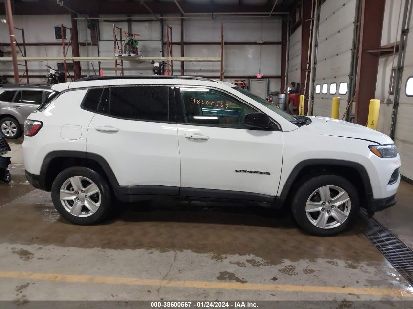 2022 JEEP COMPASS LATITUDE 4X4 - 3C4NJDBBXNT124103