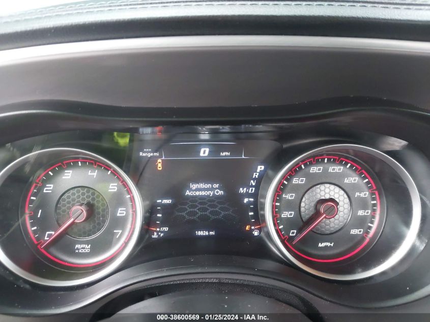 2022 DODGE CHARGER SCAT PACK WIDEBODY - 2C3CDXGJ7NH189245