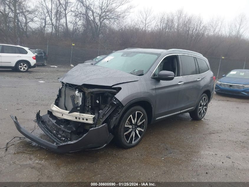 2021 HONDA PILOT 2WD TOURING 8 PASSENGER - 5FNYF5H96MB000299