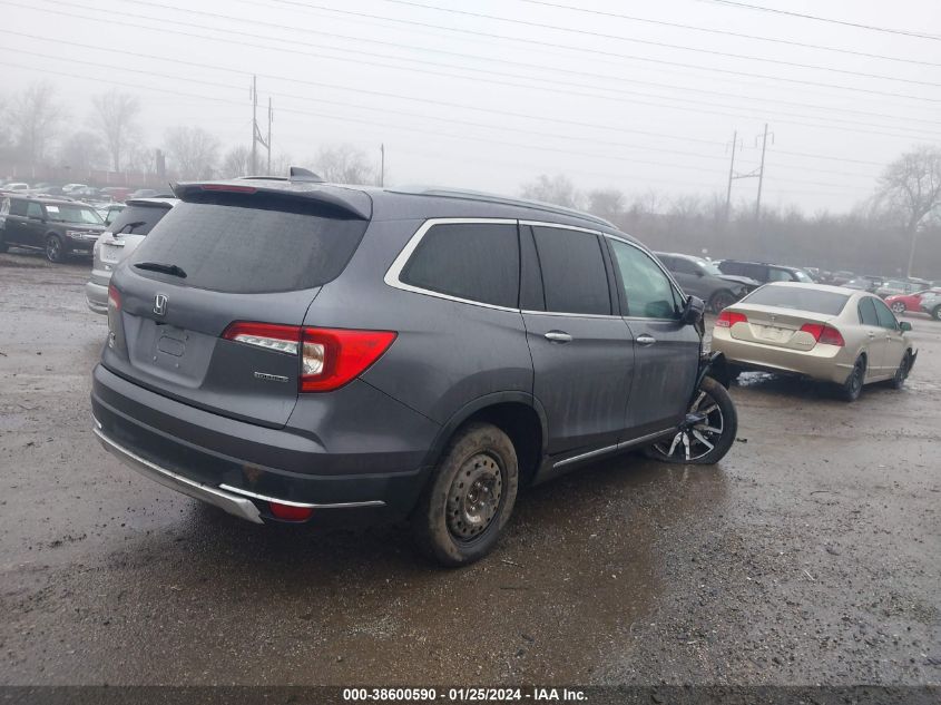 2021 HONDA PILOT 2WD TOURING 8 PASSENGER - 5FNYF5H96MB000299