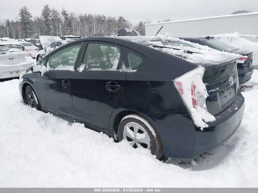 2014 TOYOTA PRIUS FOUR - JTDKN3DU4E1780756