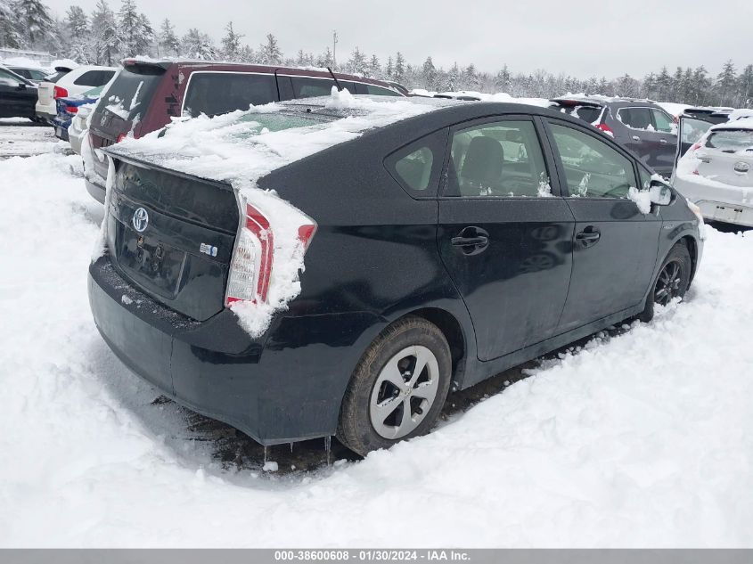 2014 TOYOTA PRIUS FOUR - JTDKN3DU4E1780756